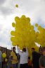 Mały Prezydent Miasta Zgierza - "Mali Prezydenci" wypuszczą do nieba "Balony życzeń do nieba" na Placu Jana Pawła II