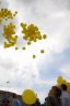 Mały Prezydent Miasta Zgierza - &quot;Mali Prezydenci&quot; wypuszczą do nieba &quot;Balony życzeń do nieba&quot; na Placu Jana Pawła II