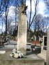 Stary Cmentarz - grób Teofila Pietrusińskiego - pomnik dłuta Michała Gałkiewicza - zdjęcie 2005 r.